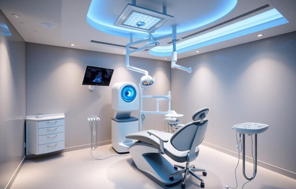 Modern medical equipment in a San Diego clinic